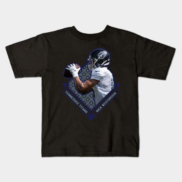 NICK WESTBROOK TENNESSEE TITANS Kids T-Shirt by hackercyberattackactivity